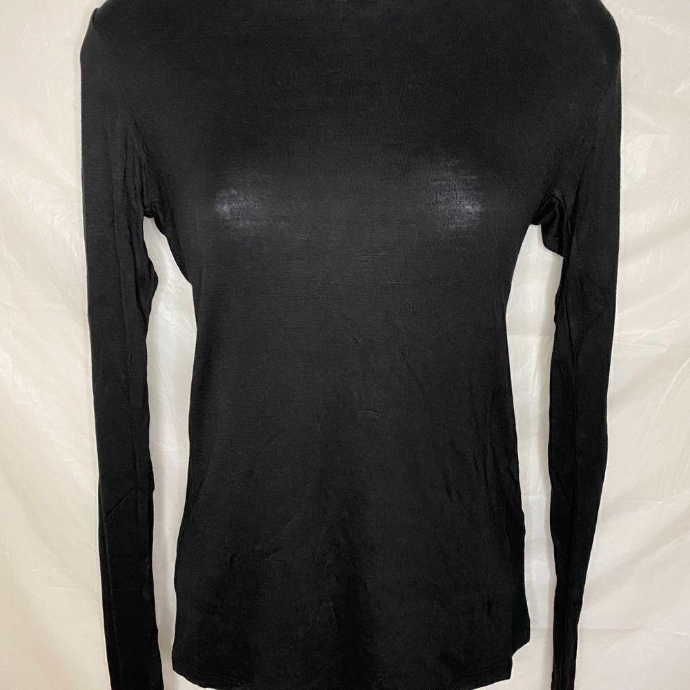 Black Active Basic long sleeve tee Size S